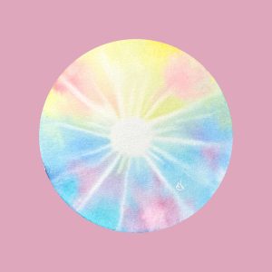 Aquarelle originale intuitive Honnêteté